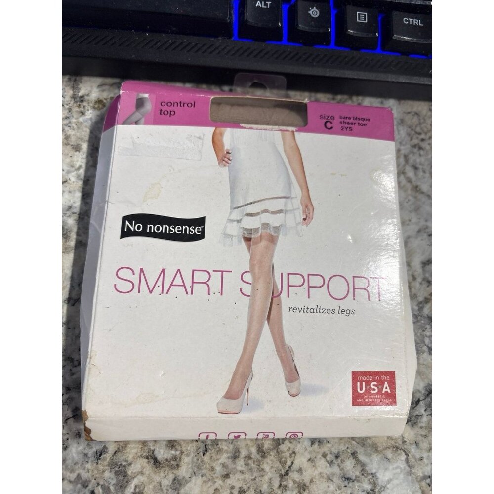 No Nonsense Size C Control Top